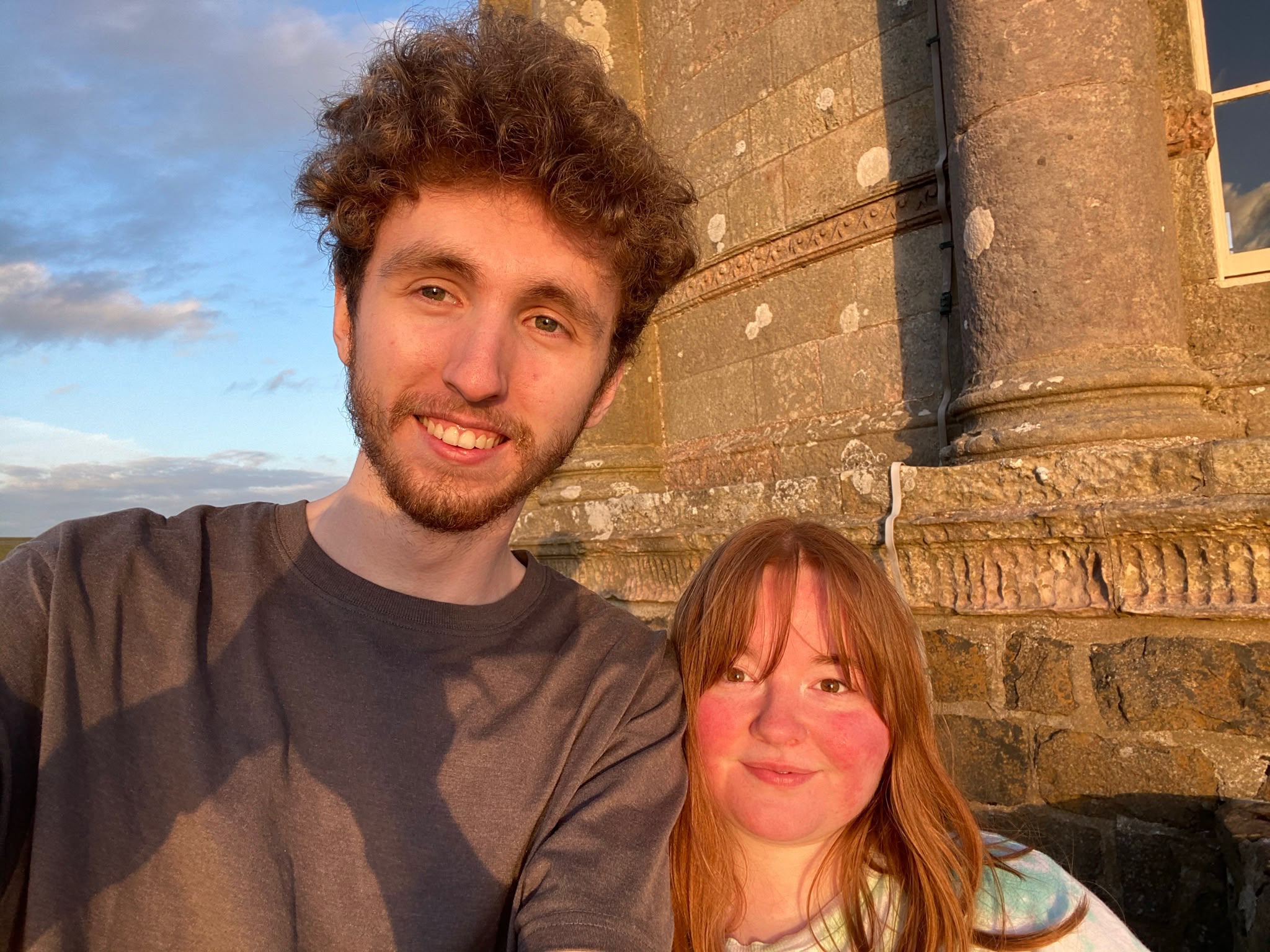 Megan and Liam in 2021