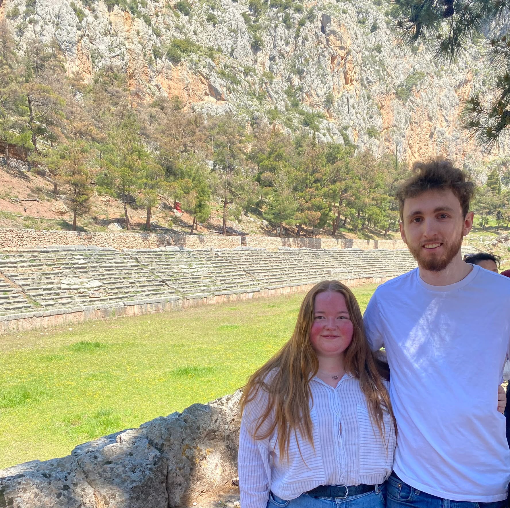 Megan and Liam in 2023
